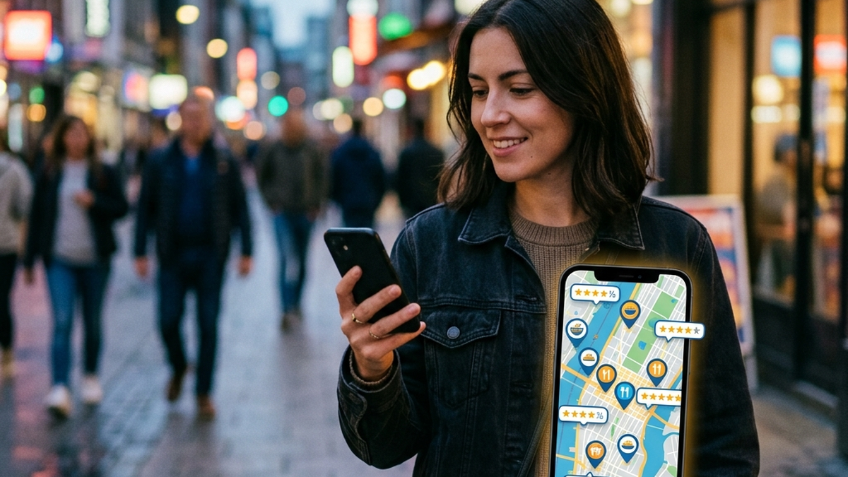 Googleビジネスプロフィールは来店直前のスマホ地図検索