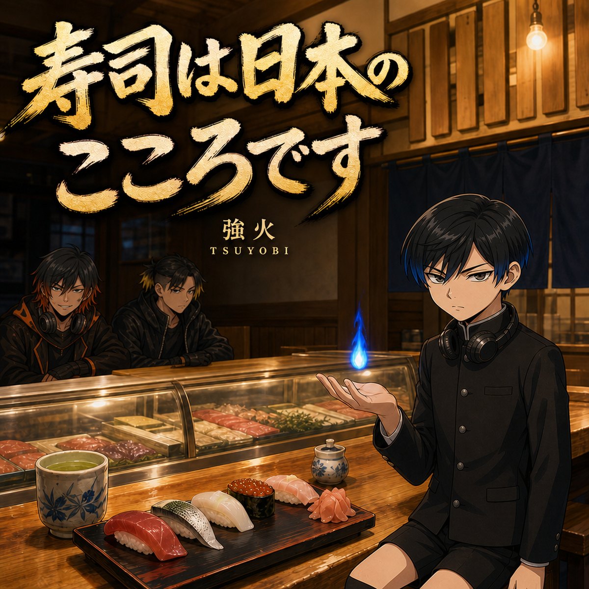 寿司は日本のこころです ジャケット