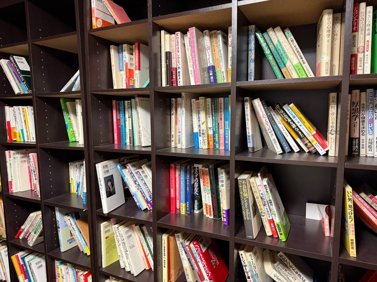 勝光寺の図書室の本棚