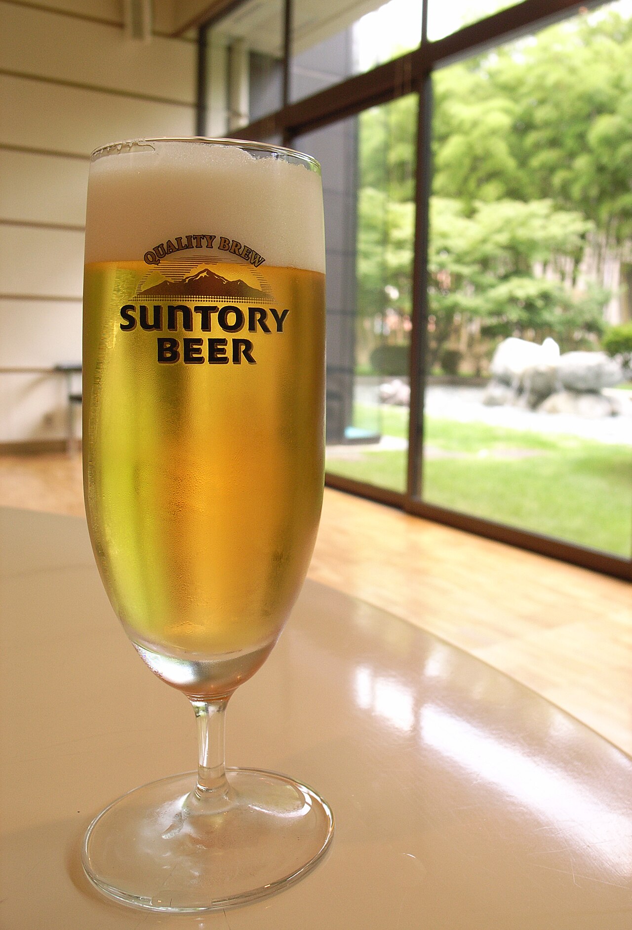 サントリー京都ビール工場で提供されたビール