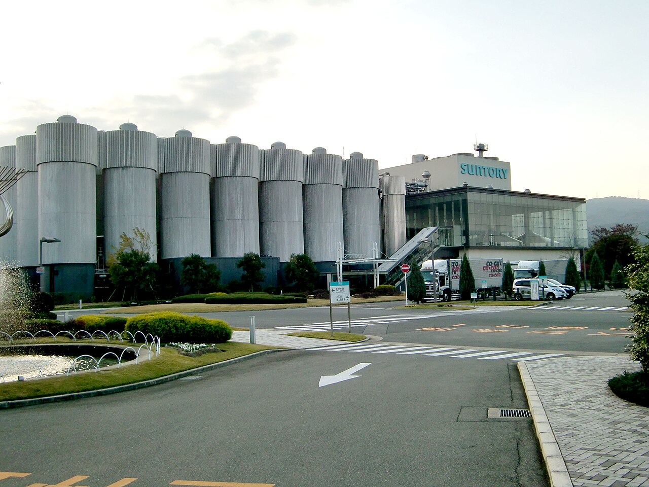 京都府長岡京市にあるサントリーのビール工場