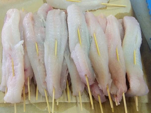 噴火湾産 宗八カレイの串